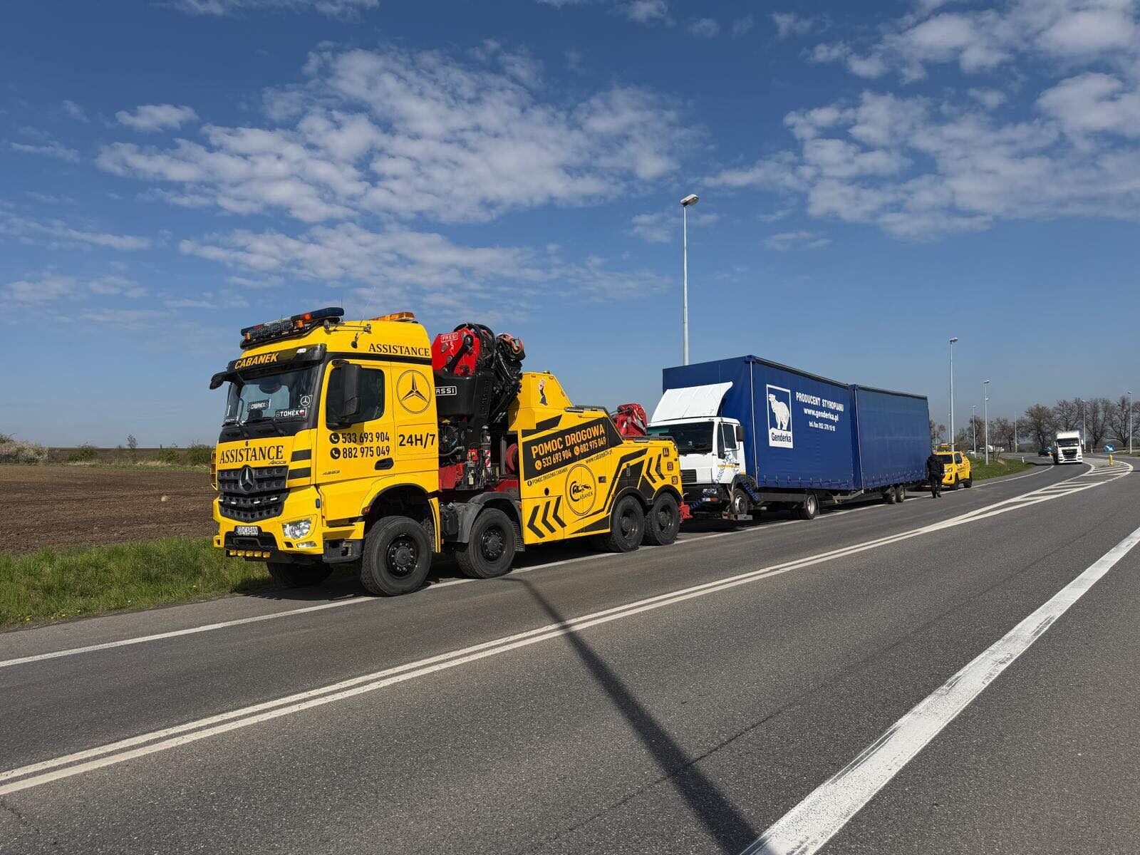 centrum logistyczne Bielany · plac magazynowy